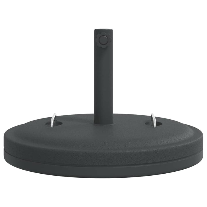 parasolfod med håndtag til Ø38/48 mm stænger 25 kg rund