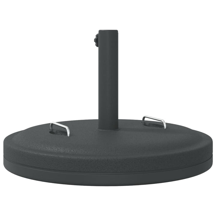 parasolfod med håndtag til Ø38/48 mm stænger 25 kg rund