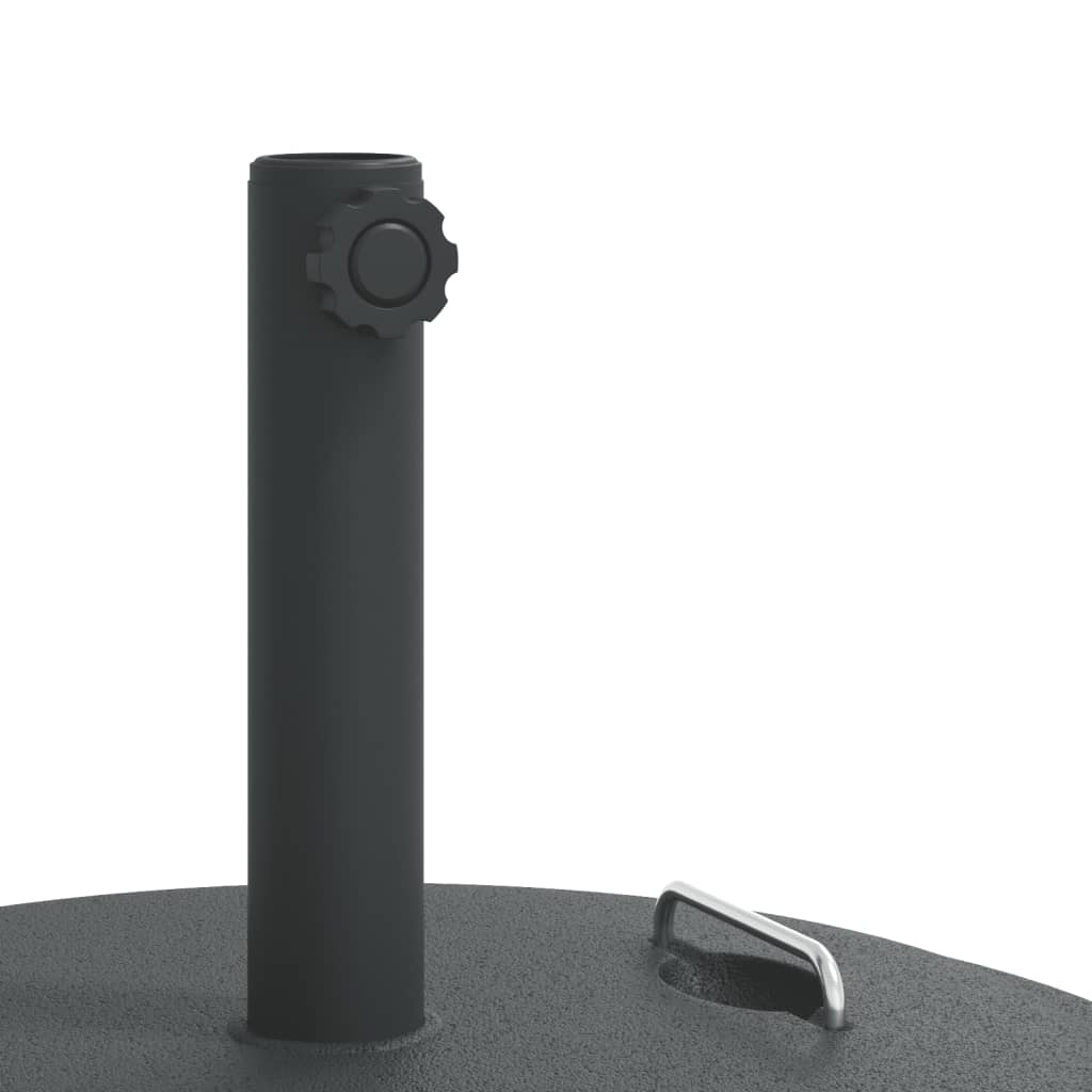 parasolfod med håndtag til Ø38/48 mm stænger 25 kg rund
