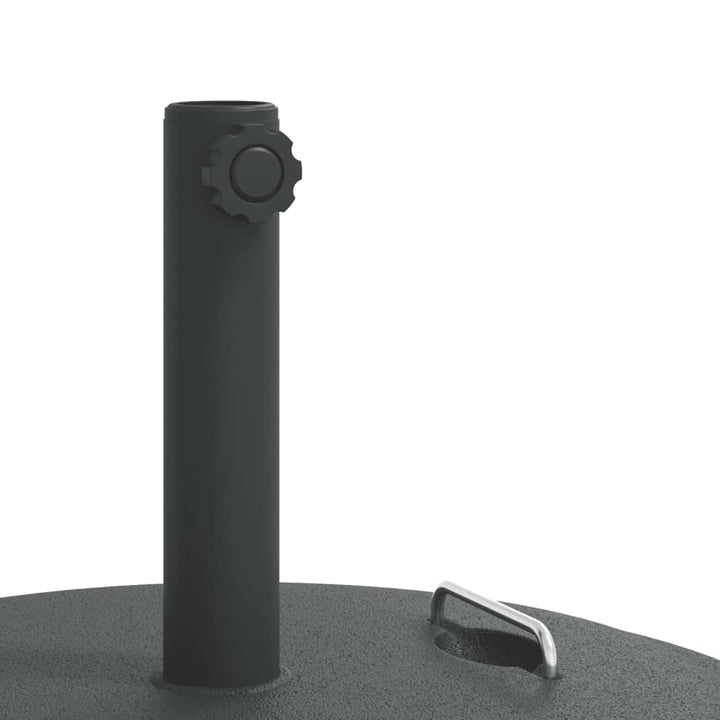parasolfod med håndtag til Ø38/48 mm stænger 25 kg rund