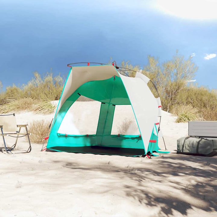 2-personers campingtelt vandtæt quick-release grøn
