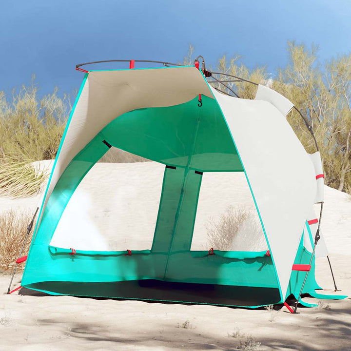 2-personers campingtelt vandtæt quick-release grøn
