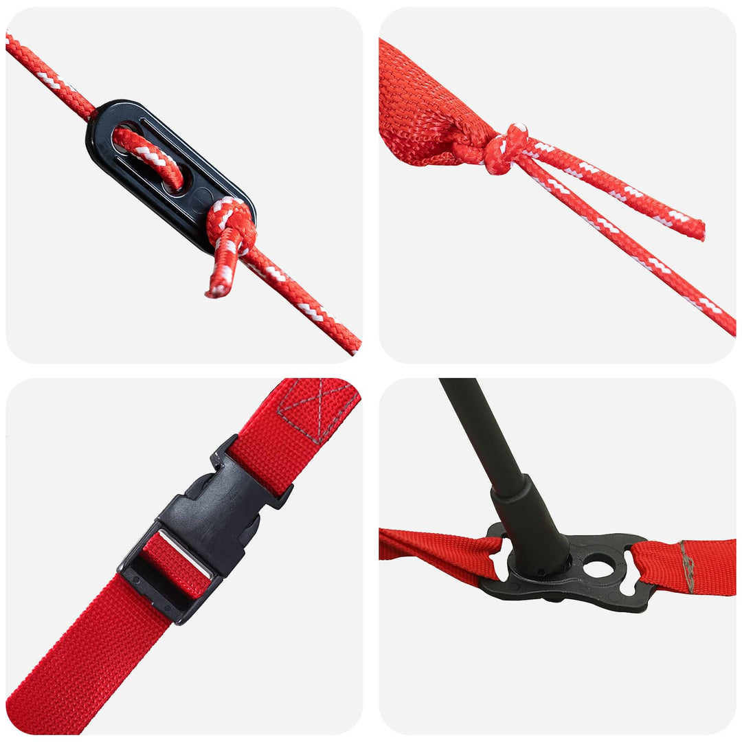 4-personers fisketelt quick release olivengrøn