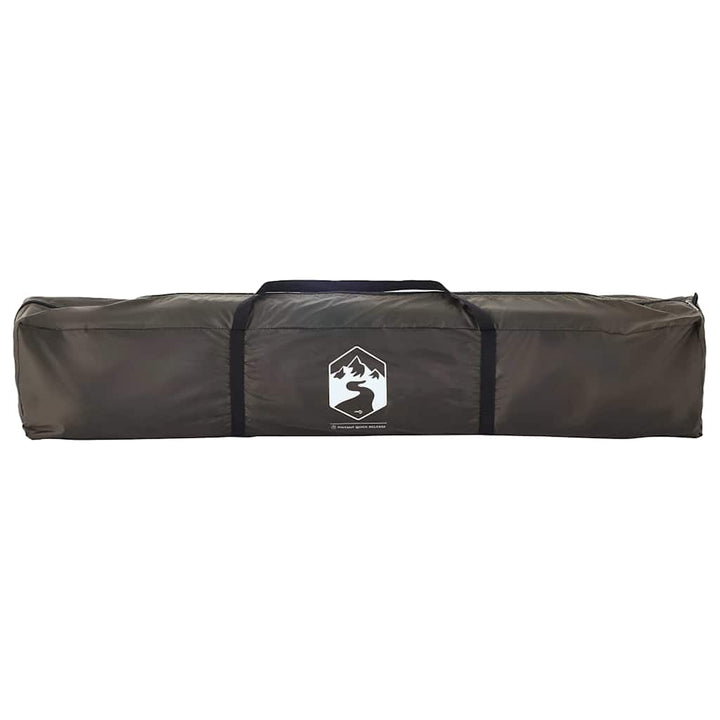 4-personers fisketelt quick release brun