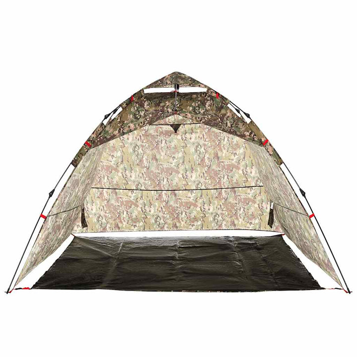4-personers fisketelt quick-release camouflage