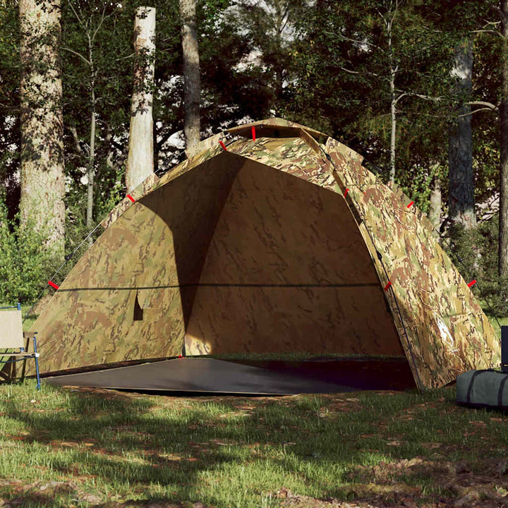 4-personers fisketelt quick-release camouflage