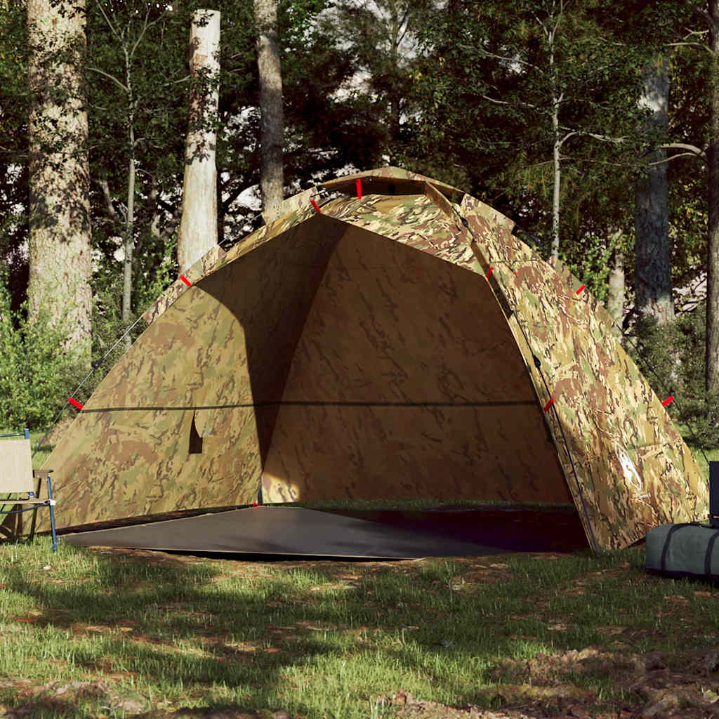 4-personers fisketelt quick-release camouflage