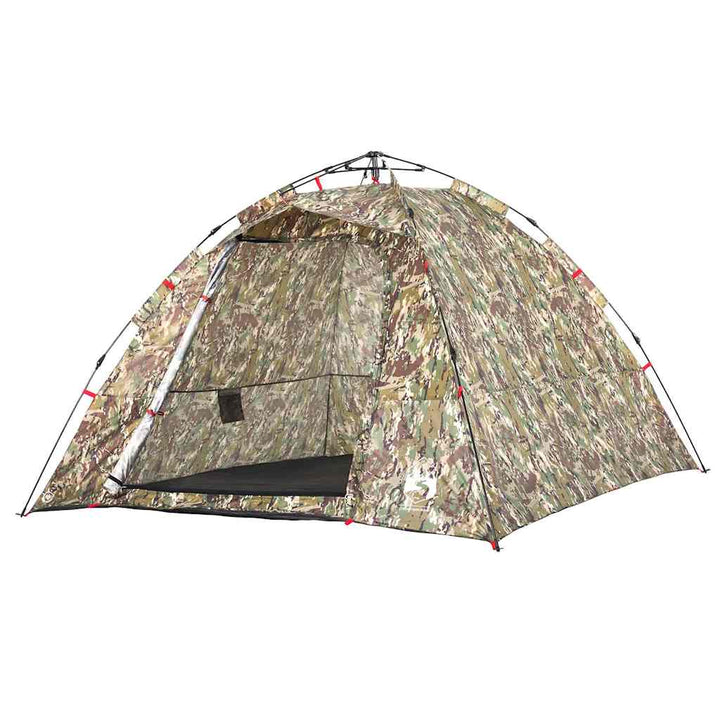 4-personers fisketelt quick-release camouflage