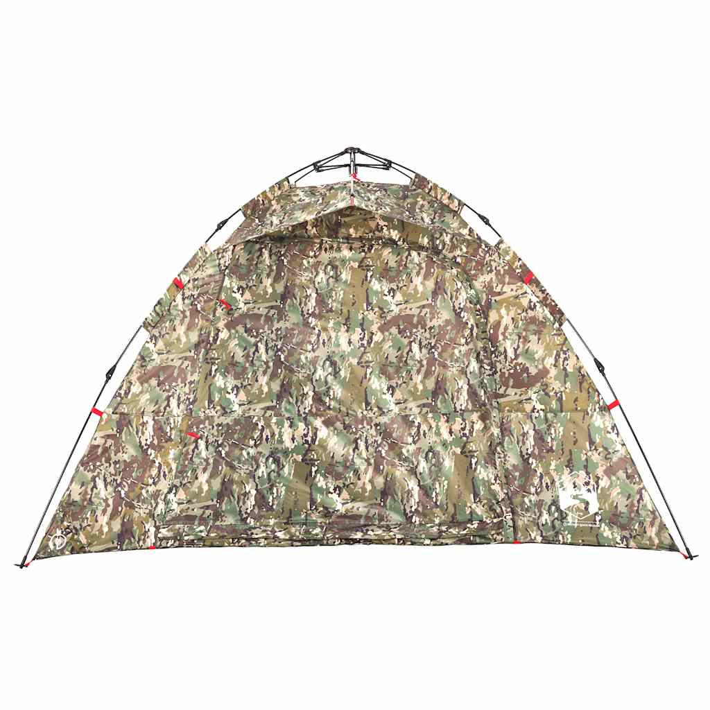4-personers fisketelt quick-release camouflage