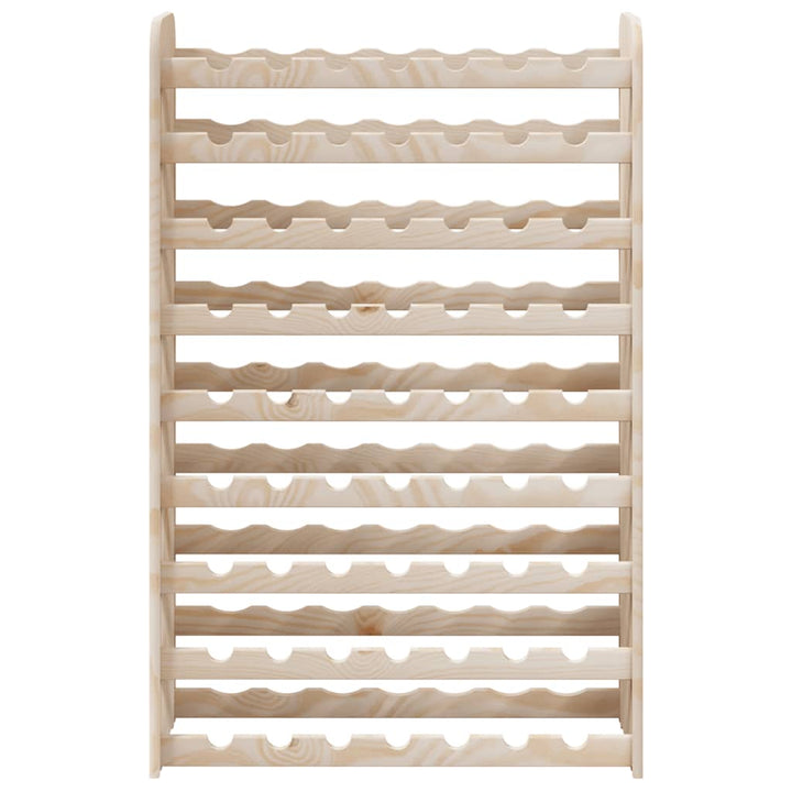 vinreol 72,5x25x11,5 cm massivt fyrretræ
