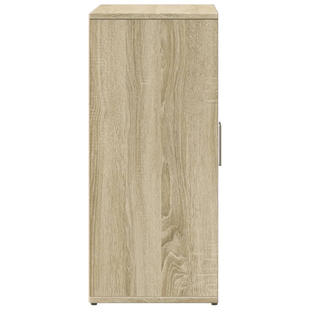 skænke 2 stk. 60x31x70 cm konstrueret træ sonoma-eg