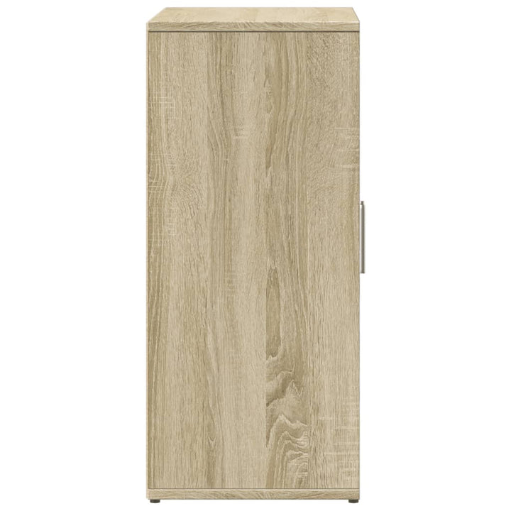 skænke 2 stk. 60x31x70 cm konstrueret træ sonoma-eg