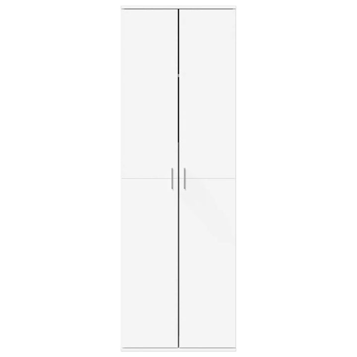 højskab 60x35x180 cm konstrueret træ hvid
