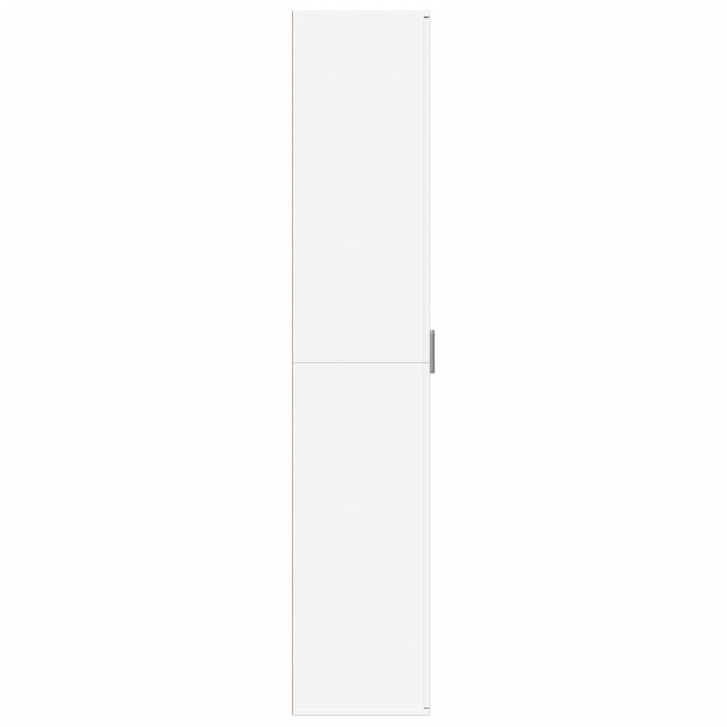 højskab 60x35x180 cm konstrueret træ hvid