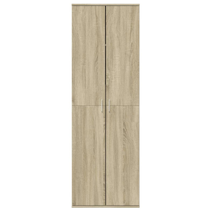 højskab 60x35x180 cm konstrueret træ sonoma-eg