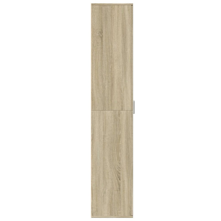 højskab 60x35x180 cm konstrueret træ sonoma-eg
