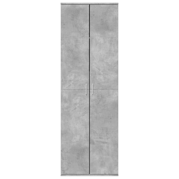 højskab 60x35x180 cm konstrueret træ betongrå