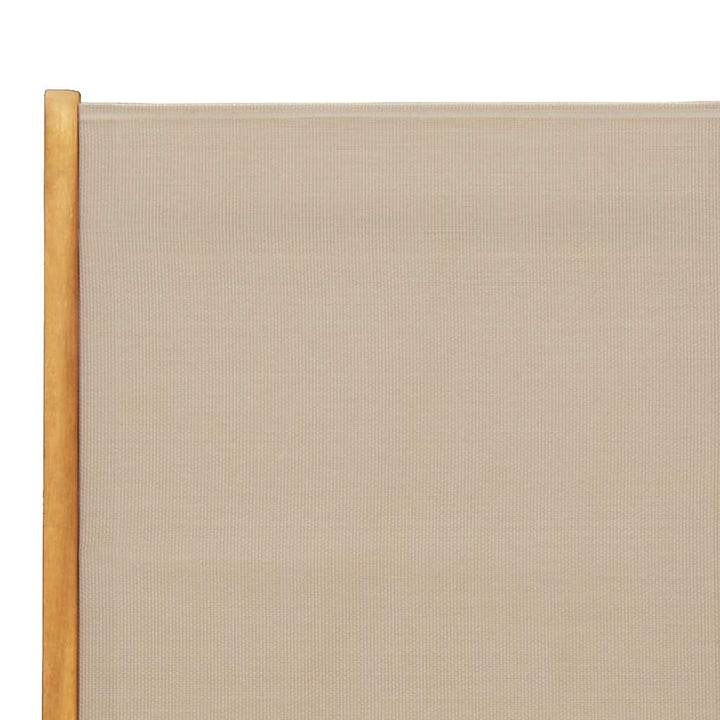 foldbare havestole 6 stk. massivt akacietræ og textilene