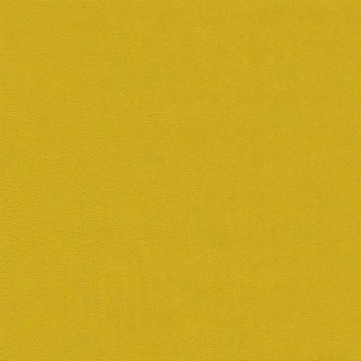 fodskammel 77x55x31 cm velour gul