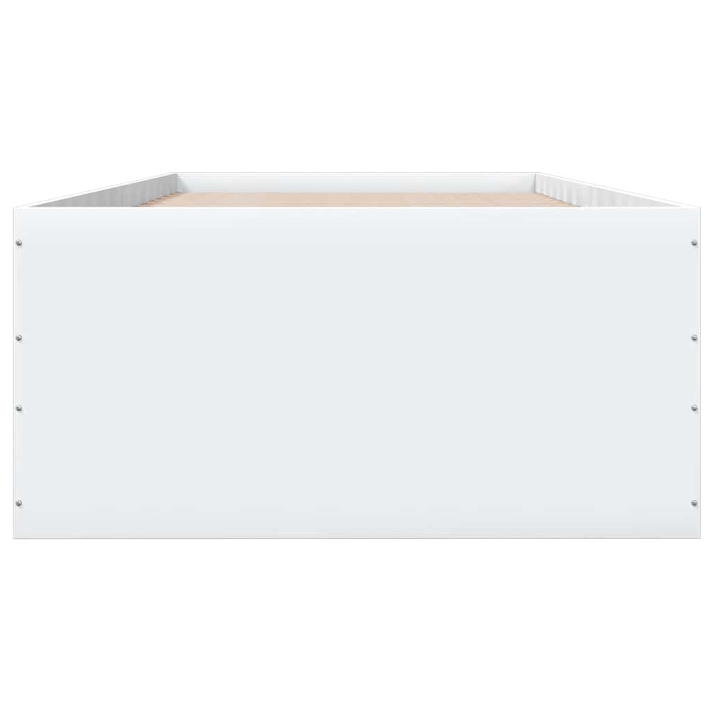 sengeramme 100x200 cm konstrueret træ hvid