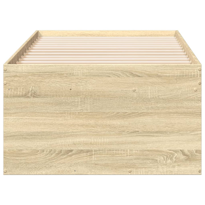 daybed med skuffer uden madras 100x200 cm sonoma-eg