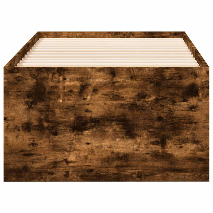 daybed med skuffer uden madras 90x190 cm røget eg