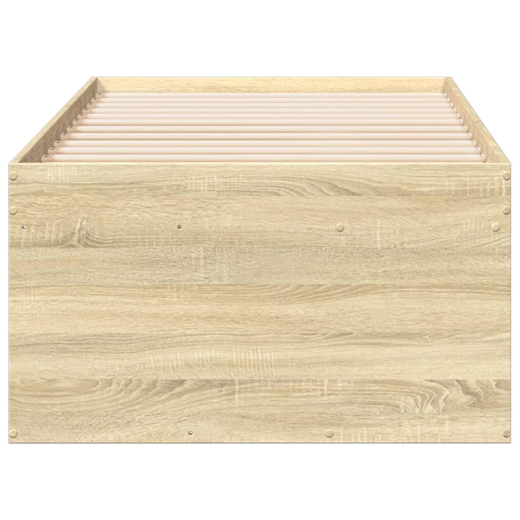 daybed med skuffer uden madras 75x190 cm sonoma-eg