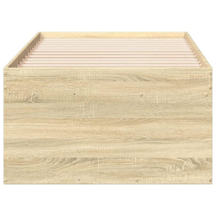 daybed med skuffer uden madras 75x190 cm sonoma-eg