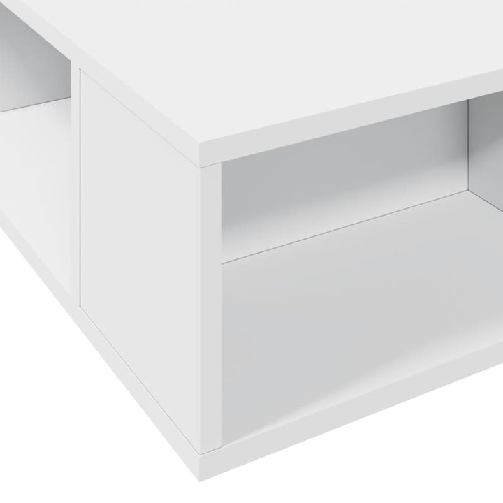 sengestel 150x200 cm konstrueret træ hvid