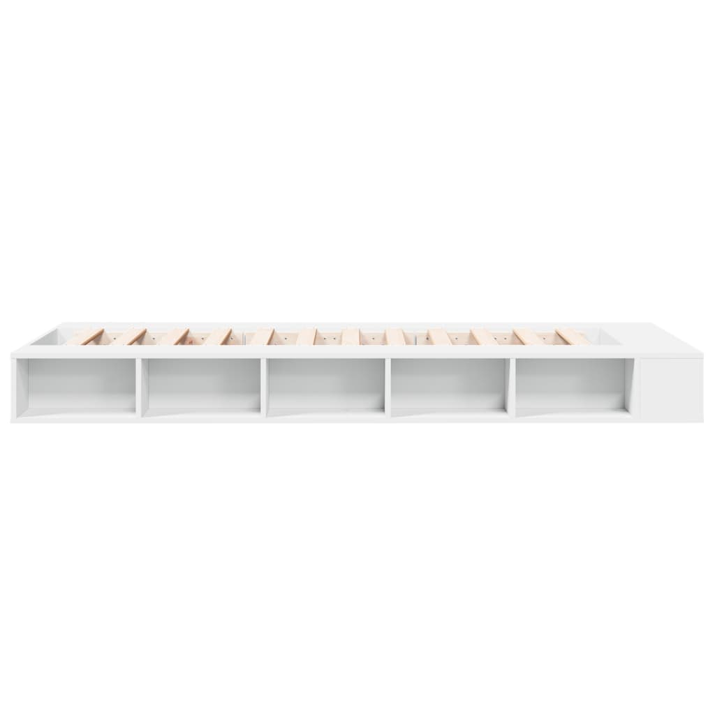 sengeramme 100x200 cm konstrueret træ hvid