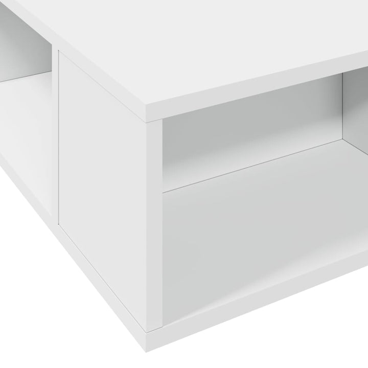 sengeramme 90x190 cm konstrueret træ hvid