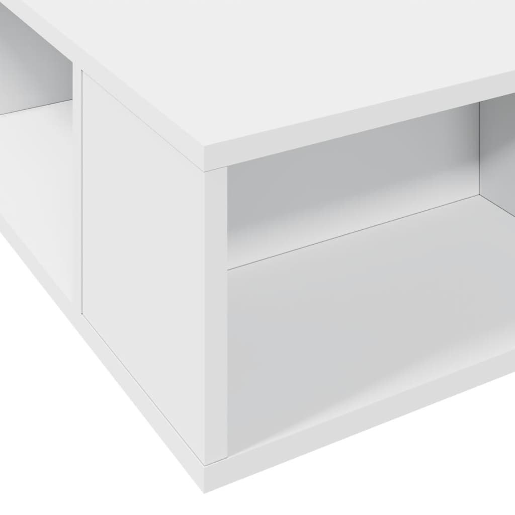 sengeramme 75x190 cm konstrueret træ hvid