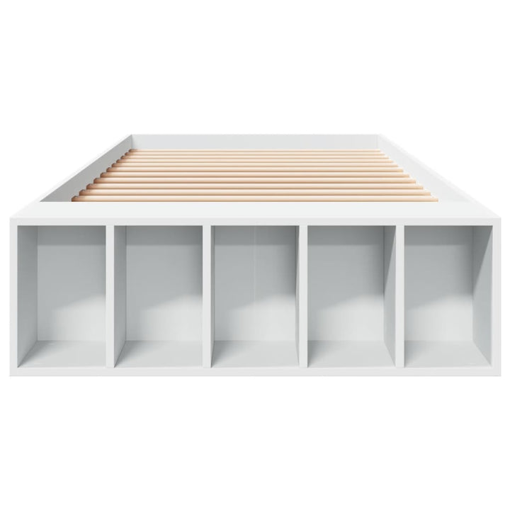 sengeramme 100x200 cm konstrueret træ hvid