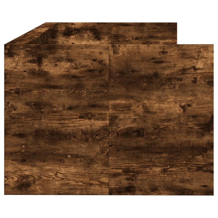 daybed med skuffer uden madras 100x200 cm røget eg