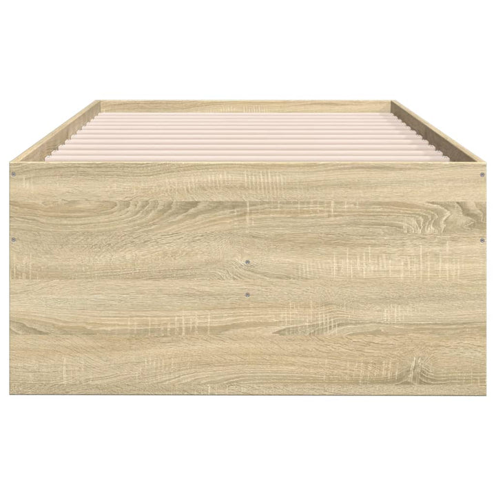 daybed med skuffer uden madras 90x200 cm sonoma-eg