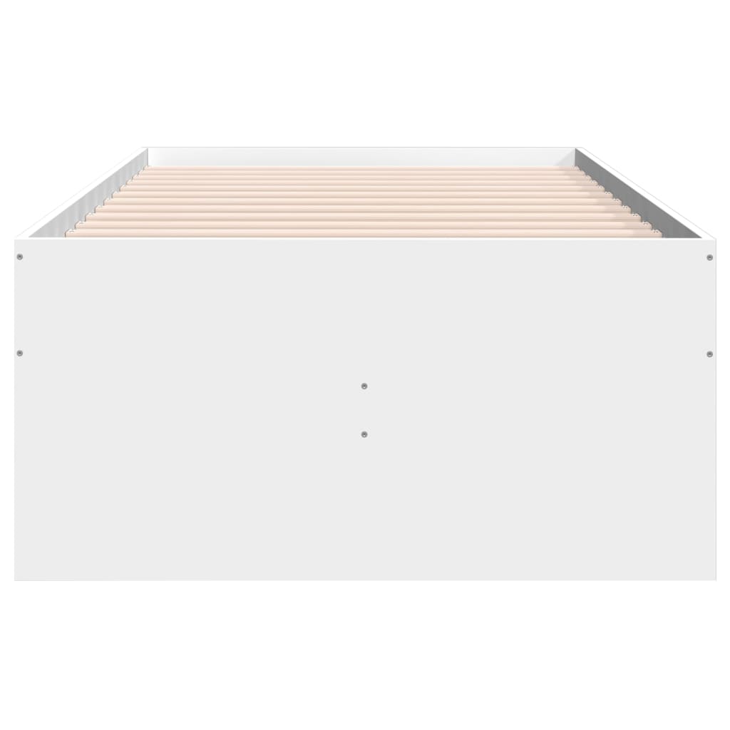daybed med skuffer uden madras 90x190 cm hvid