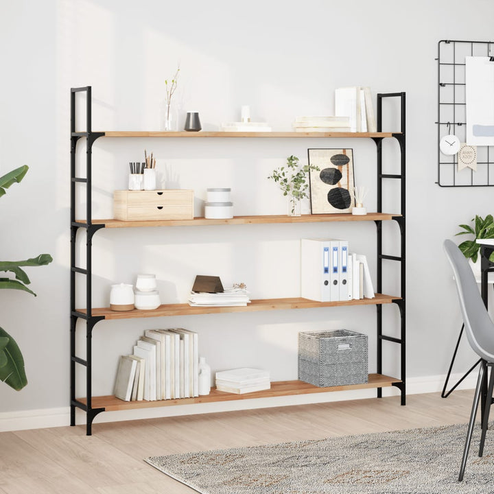 væghylder 2 stk. 160x20x2 cm oliebehandlet massivt akacietræ