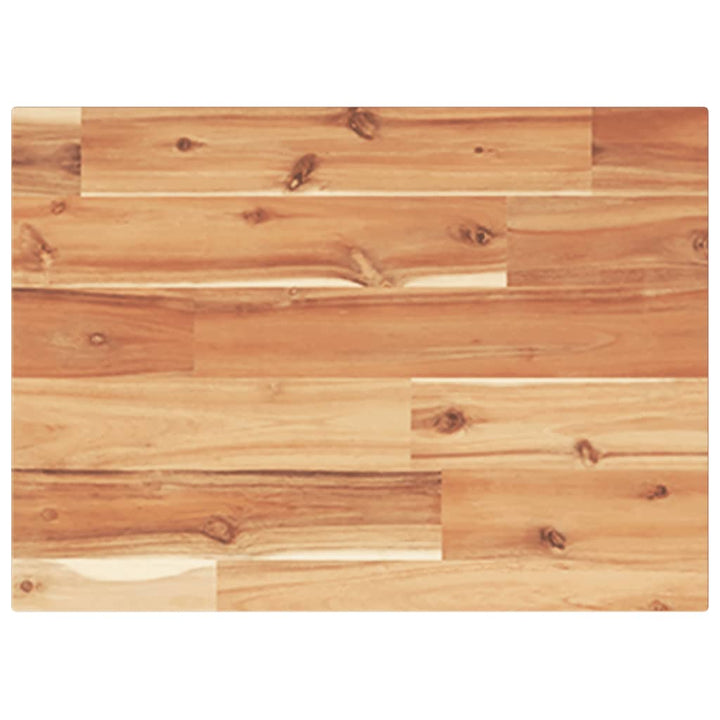 væghylder 2 stk. 40x30x2 cm oliebehandlet massivt akacietræ