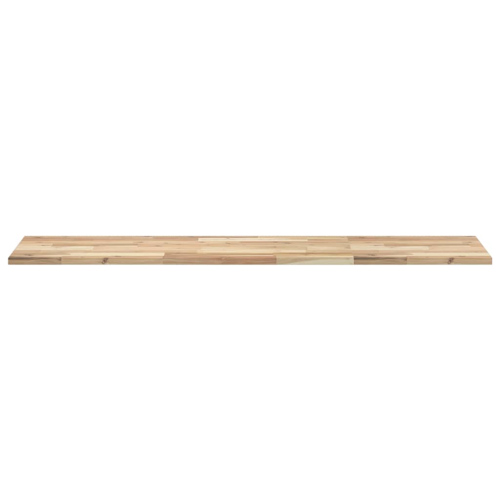 bordplade til toiletbord 120x40x2 cm ubehandlet massivt akacie