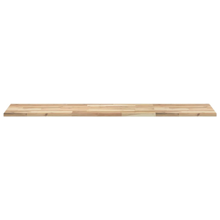 bordplade til toiletbord 120x40x2 cm ubehandlet massivt akacie