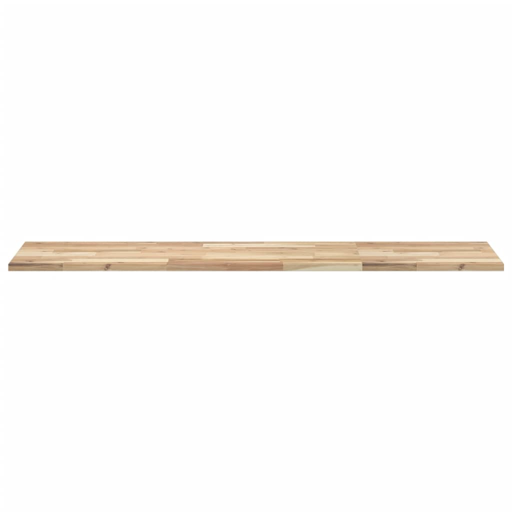 bordplade til toiletbord 140x40x2 cm ubehandlet massivt akacie