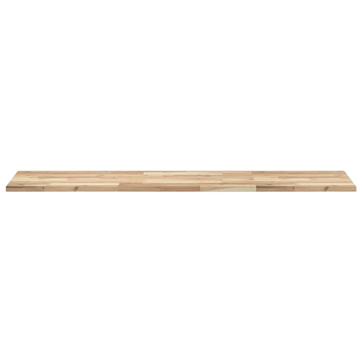 bordplade til toiletbord 160x40x2 cm ubehandlet massivt akacie
