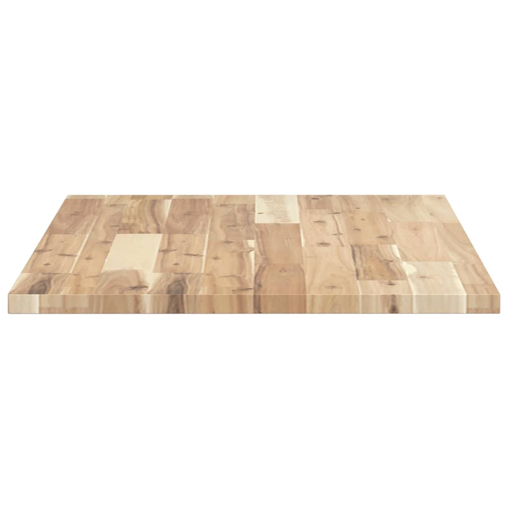 bordplade til toiletbord 100x50x2 cm ubehandlet massivt akacie