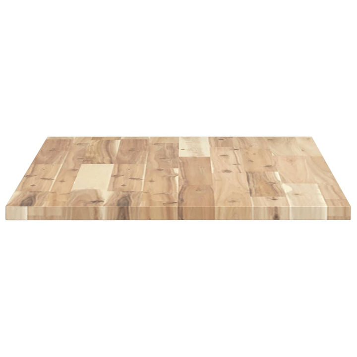 bordplade til toiletbord 100x50x2 cm ubehandlet massivt akacie