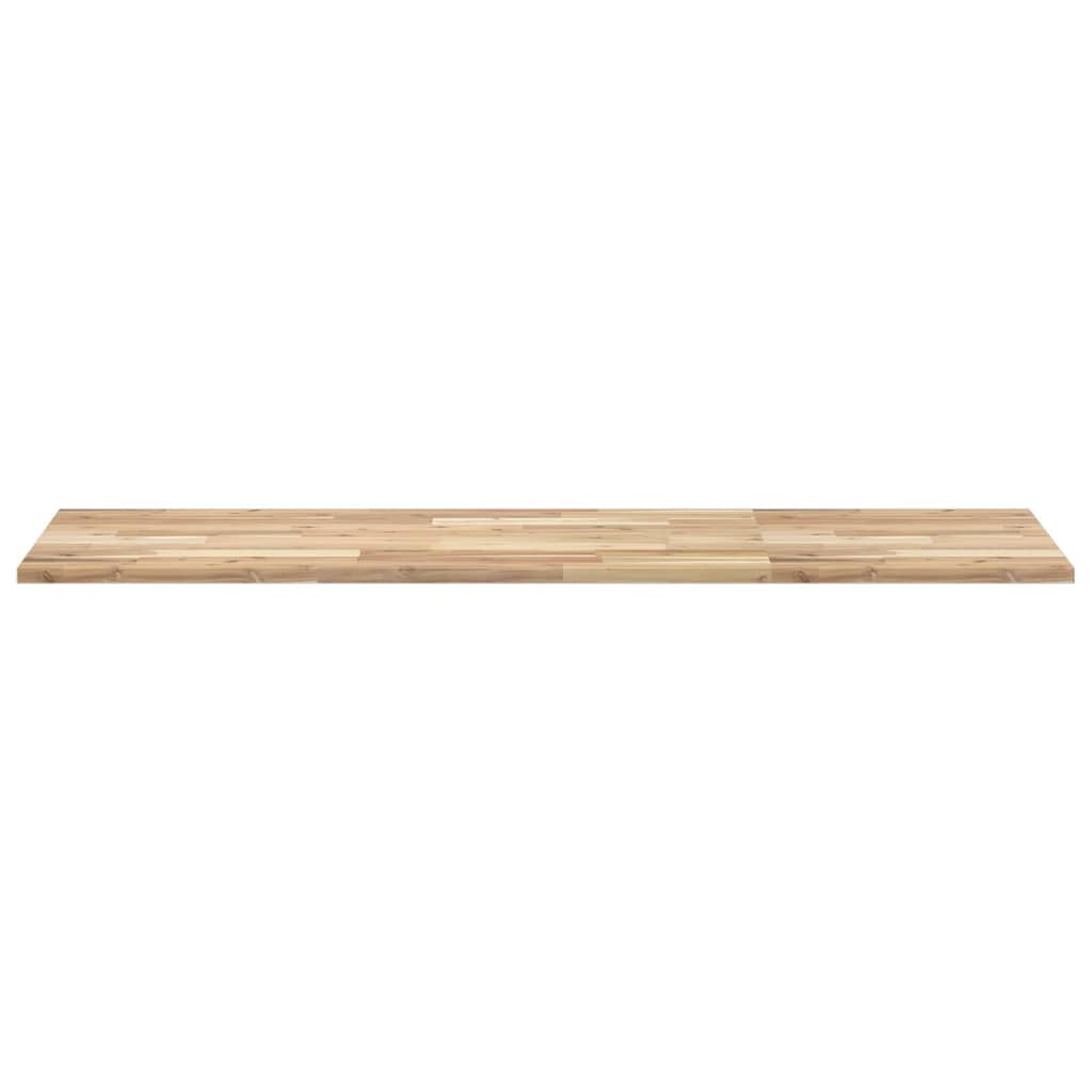 bordplade til toiletbord 160x50x2 cm ubehandlet massivt akacie