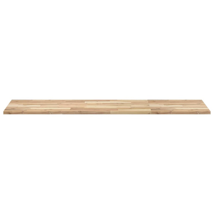 bordplade til toiletbord 160x50x2 cm ubehandlet massivt akacie