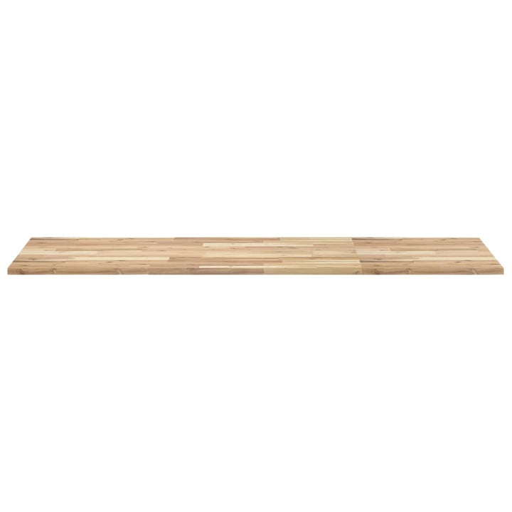 bordplade til toiletbord 120x60x2 cm ubehandlet massivt akacie