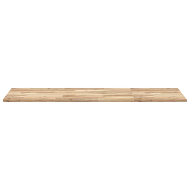 bordplade til toiletbord 140x60x2 cm ubehandlet massivt akacie
