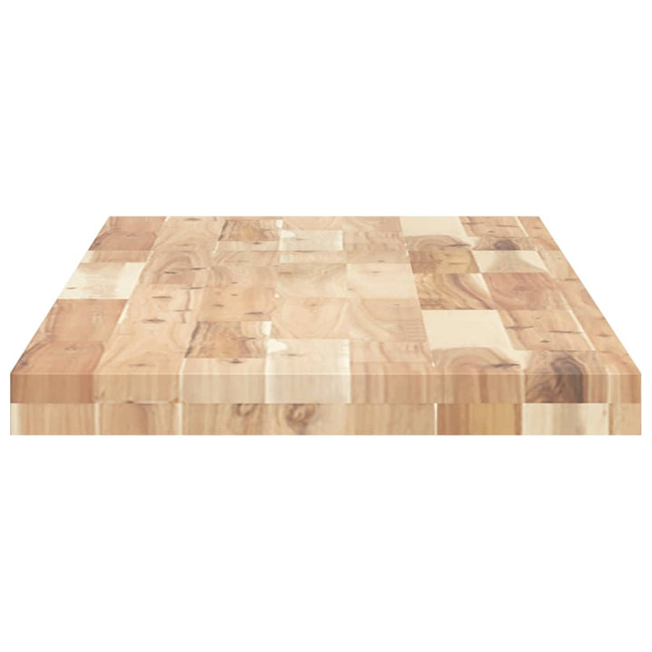 bordplade til toiletbord 120x40x4 cm ubehandlet massivt akacie