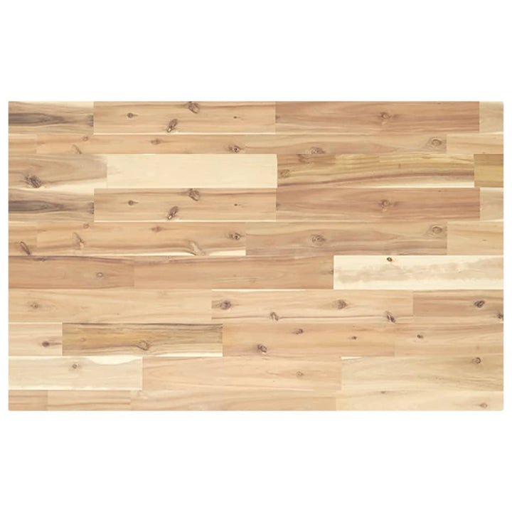 bordplade til toiletbord 60x50x4 cm ubehandlet massivt akacie
